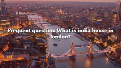 Frequent question: What is india house in london?