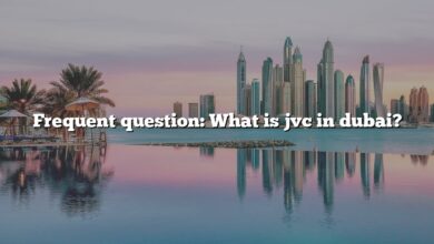 Frequent question: What is jvc in dubai?