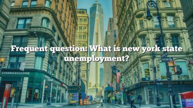 Frequent question: What is new york state unemployment?