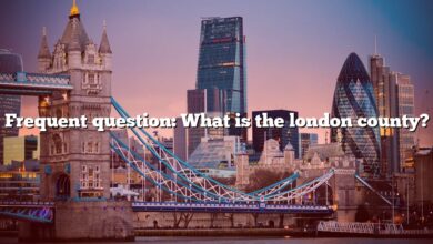 Frequent question: What is the london county?
