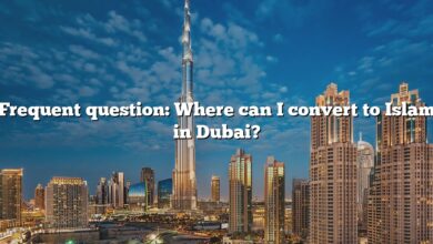 Frequent question: Where can I convert to Islam in Dubai?