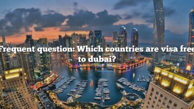 Frequent question: Which countries are visa free to dubai?