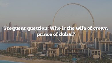 Frequent question: Who is the wife of crown prince of dubai?