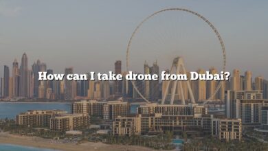 How can I take drone from Dubai?