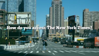 How do you access The New York Times?