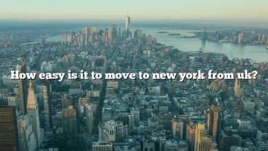 How easy is it to move to new york from uk?