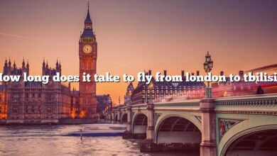 How long does it take to fly from london to tbilisi?