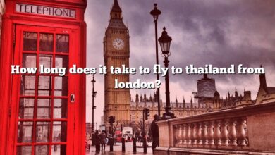 How long does it take to fly to thailand from london?