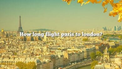 How long flight paris to london?