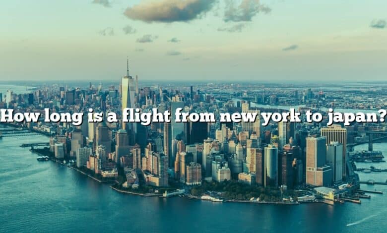 How long is a flight from new york to japan?