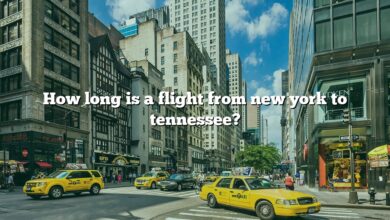 How long is a flight from new york to tennessee?
