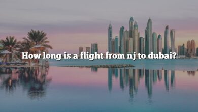 How long is a flight from nj to dubai?