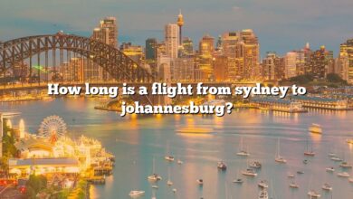 How long is a flight from sydney to johannesburg?
