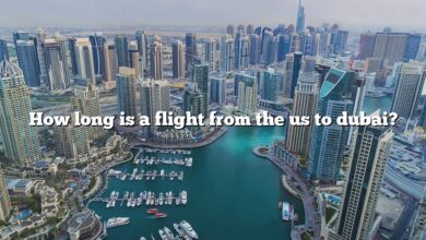 How long is a flight from the us to dubai?