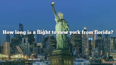 How long is a flight to new york from florida?