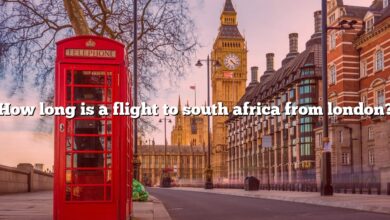 How long is a flight to south africa from london?