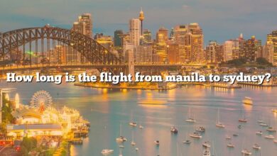 How long is the flight from manila to sydney?