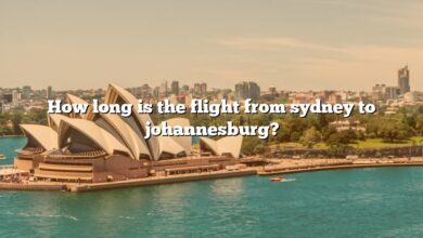 How long is the flight from sydney to johannesburg?