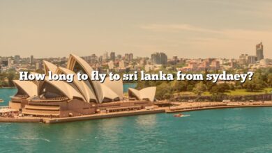 How long to fly to sri lanka from sydney?