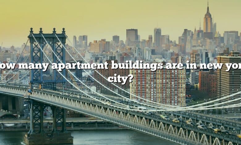 How many apartment buildings are in new york city?