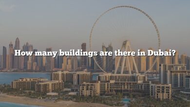 How many buildings are there in Dubai?