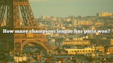 How many champions league has paris won?