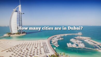 How many cities are in Dubai?