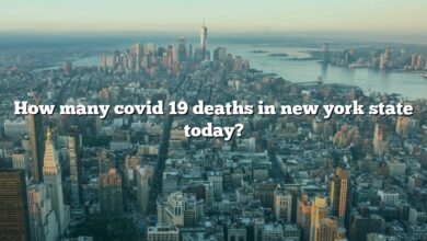 How many covid 19 deaths in new york state today?