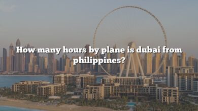 How many hours by plane is dubai from philippines?
