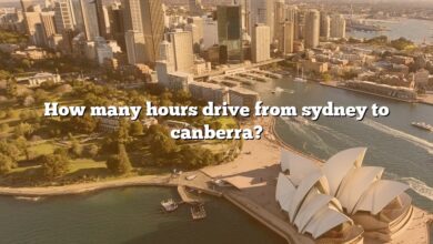 How many hours drive from sydney to canberra?