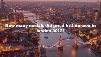 How many medals did great britain won in london 2012?