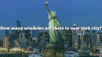 How many windows are there in new york city?