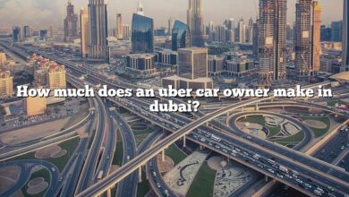 How much does an uber car owner make in dubai?