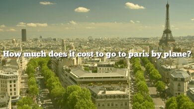 How much does it cost to go to paris by plane?