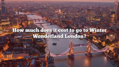 How much does it cost to go to Winter Wonderland London?