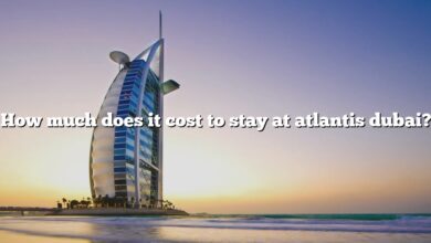 How much does it cost to stay at atlantis dubai?