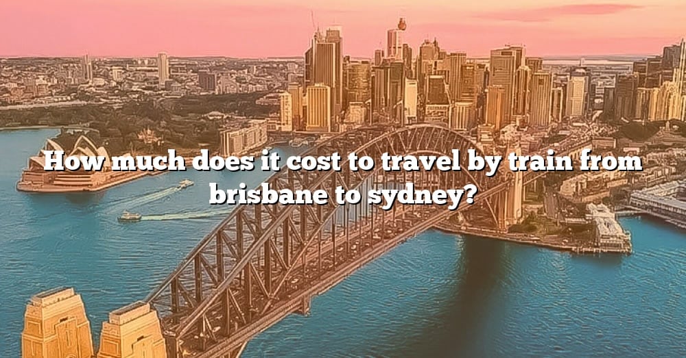 travel by train from brisbane to sydney