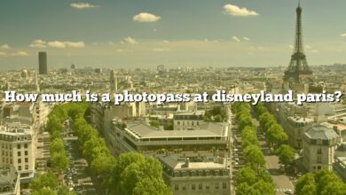How much is a photopass at disneyland paris?