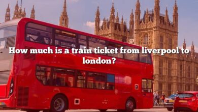 How much is a train ticket from liverpool to london?