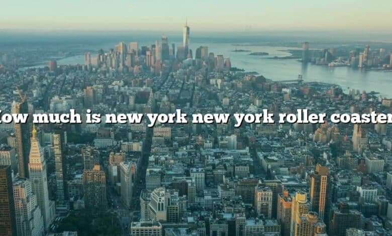How much is new york new york roller coaster?