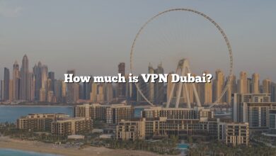 How much is VPN Dubai?