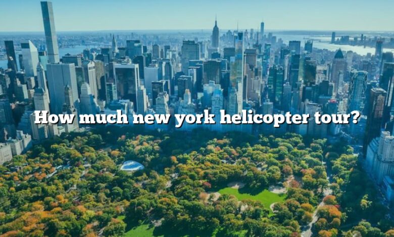 How much new york helicopter tour?