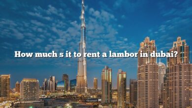 How much s it to rent a lambor in dubai?