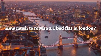 How much to rewire a 1 bed flat in london?