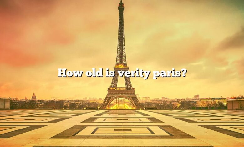 How old is verity paris?
