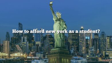 How to afford new york as a student?