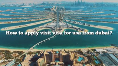 How to apply visit visa for usa from dubai?