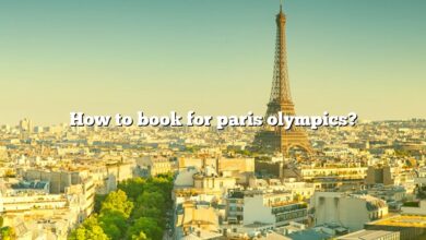 How to book for paris olympics?