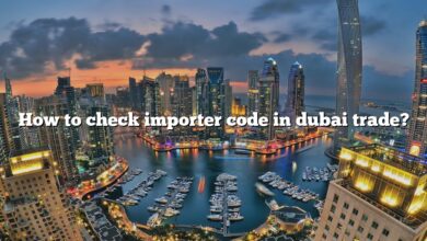 How to check importer code in dubai trade?