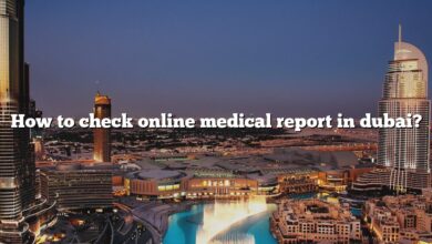 How to check online medical report in dubai?